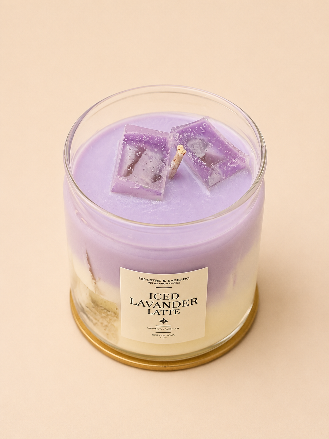 Iced Lavander Latte